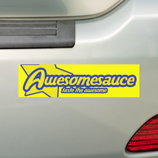 Autocollant De Voiture Awesomesauce (En voiture)