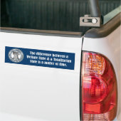 Autocollant De Voiture Ayn Rand Cote Bumper (Sur camion)