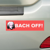 Autocollant De Voiture Bach désactivé (En voiture)