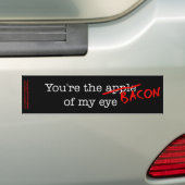 Autocollant De Voiture Bacon de mon oeil (En voiture)