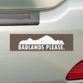 Autocollant De Voiture Badlands Prière (En voiture)