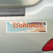 Autocollant De Voiture Bahamas (En voiture)