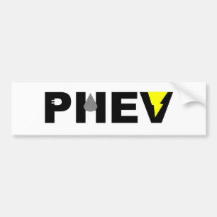 Autocollant De Voiture Baisse et prise de foudre de PHEV