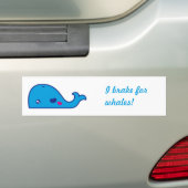 Autocollant De Voiture Baleine de Kawaii (En voiture)