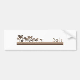 Autocollant De Voiture Bali, Indonésie