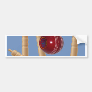 Autocollant De Voiture Balle Et Pompes De Cricket,