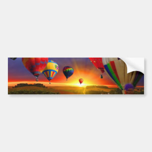 Autocollant De Voiture Ballons à air chaud