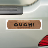 Autocollant De Voiture Bandage avec OUCH ! (En voiture)