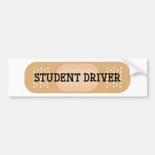 Autocollant De Voiture Bandage du conducteur étudiant
