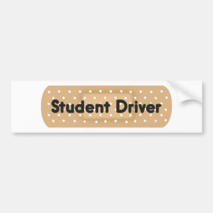 Autocollant De Voiture Bandage du conducteur étudiant