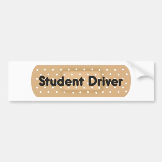 Autocollant De Voiture Bandage du conducteur étudiant (Devant)