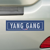 Autocollant De Voiture Bande de Yang - Andrew Yang 2020 (En voiture)