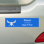 Autocollant De Voiture Bande dessinée de l'oiseau mûre albatros (En voiture)