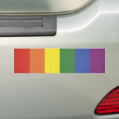 Autocollant De Voiture Bandes arc-en-ciel (En voiture)