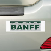 Autocollant De Voiture Banff, Alberta (En voiture)