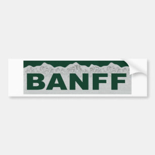 Autocollant De Voiture Banff, Alberta