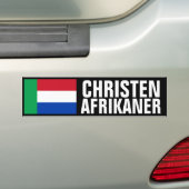 Autocollant De Voiture Baptisez l'Afrikaner (En voiture)