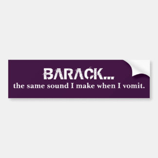 Autocollant De Voiture Barack