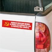 Autocollant De Voiture Barack Obama (Sur camion)