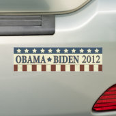 Autocollant De Voiture Barack Obama Joe Biden 2012 (En voiture)