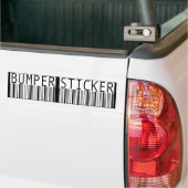 Autocollant De Voiture barcodebumpersticker (Sur camion)