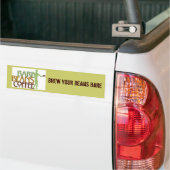 Autocollant De Voiture barebeansfinalgreenlogo1107A, brassent vos (Sur camion)