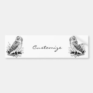 Autocollant De Voiture Barne Owl Thunder_Cove