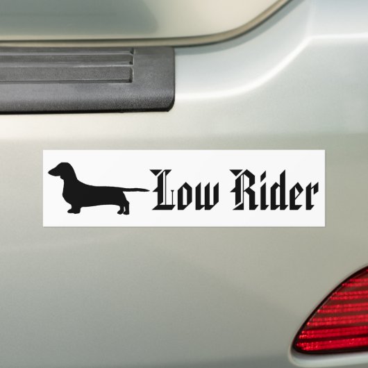 Autocollant De Voiture Bas cavalier (En voiture)