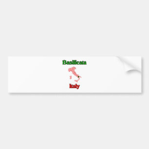 Autocollant De Voiture Basilicate Italie