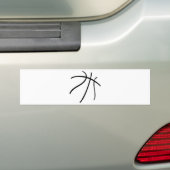 Autocollant De Voiture basket-ball (En voiture)