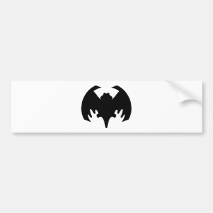 Autocollant De Voiture Bat Black Le MUSÉE Zazzle Cadeaux