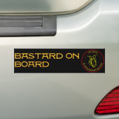 Autocollant De Voiture bâtard à bord d'adhésif pour pare-chocs (En voiture)