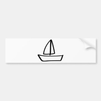 Autocollant De Voiture bateau à voile