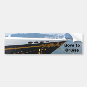 Autocollant De Voiture Bateau de croisière avec citation