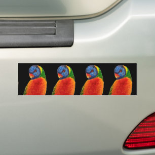 AUTOCOLLANT DE VOITURE BÂTIMENTS DE TAMPON DE PARROT