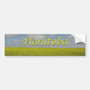 Autocollant De Voiture Bâton pare-chocs Manitoba Souvenir Manitoba