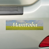 Autocollant De Voiture Bâton pare-chocs Manitoba Souvenir Manitoba (En voiture)