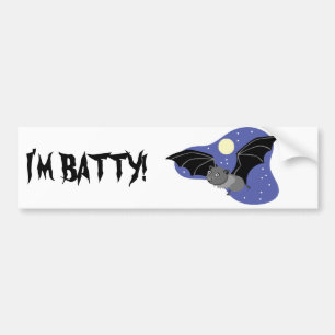 Autocollant De Voiture Batte de minuit