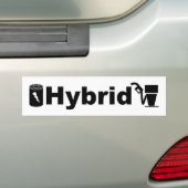 Autocollant De Voiture Batterie et pompe HYBRIDES (En voiture)