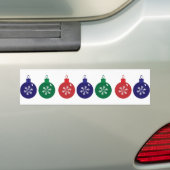 Autocollant De Voiture Baubles de Noël (En voiture)