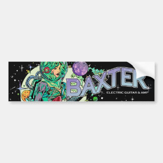 Autocollant De Voiture Baxter Cosmonaut Bumper Sticker