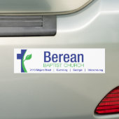 Autocollant De Voiture BBC Bumper Sticker (blanc) (En voiture)