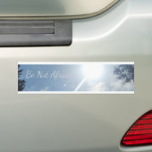 Autocollant De Voiture "Be Not Afraid" Inspirational Bumper Sticker (En voiture)