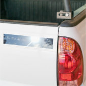Autocollant De Voiture "Be Not Afraid" Inspirational Bumper Sticker (Sur camion)