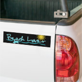 Autocollant De Voiture Beach Lover (Sur camion)