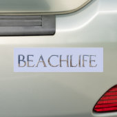 AUTOCOLLANT DE VOITURE BEACHLIFE (En voiture)