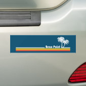 Autocollant De Voiture Bean Point Beach Floride (En voiture)