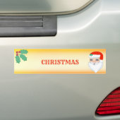 Autocollant De Voiture Beau Noël Père Noël (En voiture)