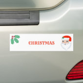 Autocollant De Voiture Beau Noël Père Noël (En voiture)