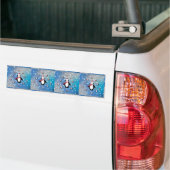 Autocollant De Voiture Beaucoup de pingouins (Sur camion)